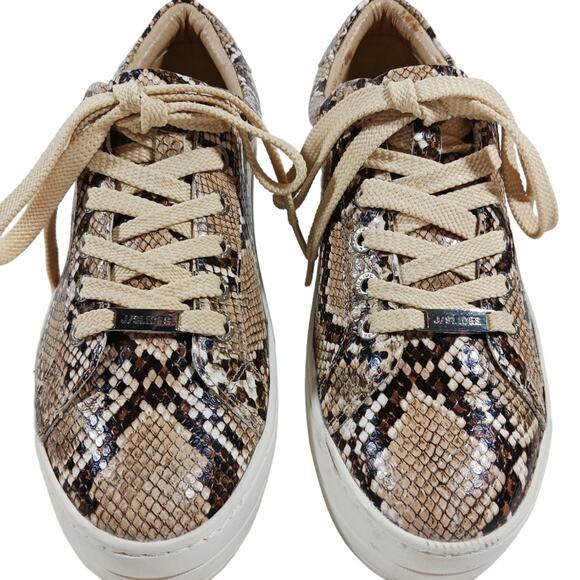 J Slides Hilton Platform Sneakers GUC $158  size 8  S2463 - Picture 4 of 11